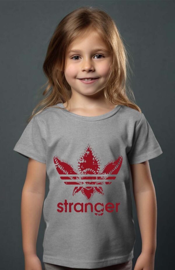 T-shirt Col Rond Fille - Adistranger red