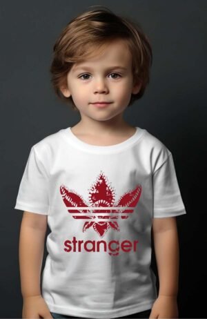 AdiStranger Red – Tshirt Garçon – Blanc