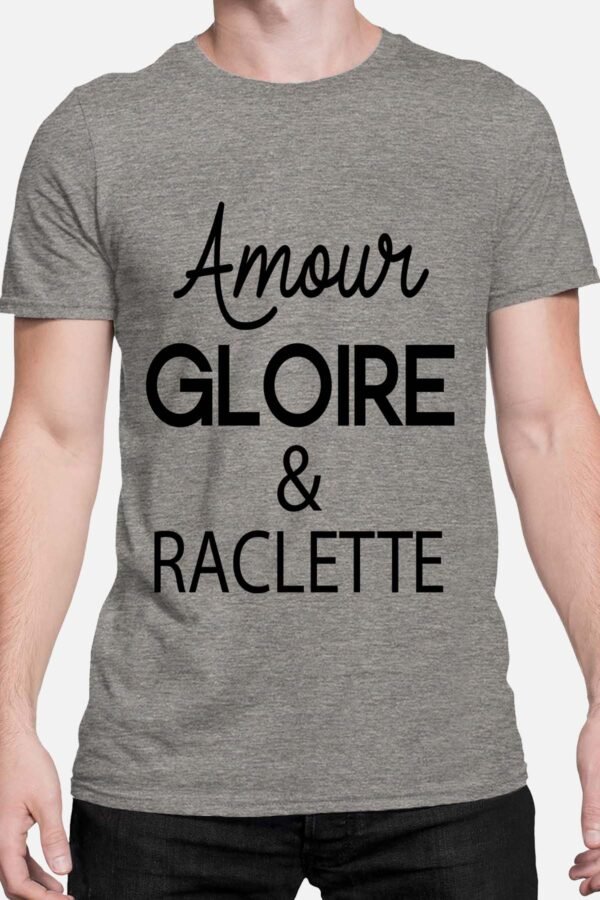 Amour gloire & raclette - Tshirt Homme
