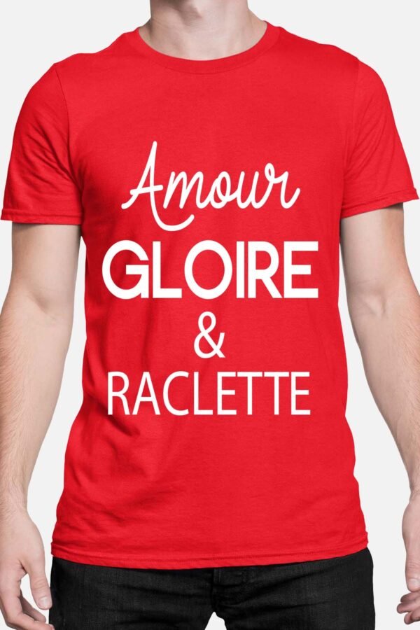 Amour gloire & raclette - Tshirt Homme