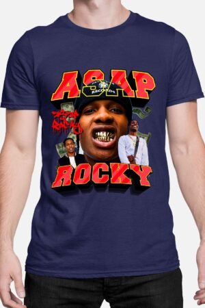 Asap Grillz – Tshirt Homme – Marine