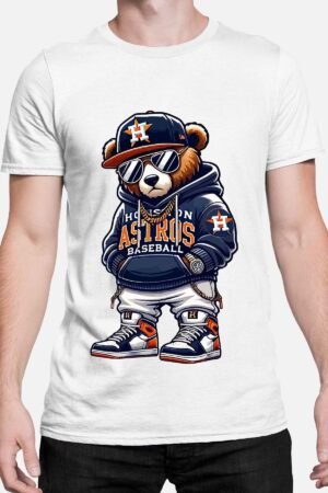Astros bear - Tshirt Homme