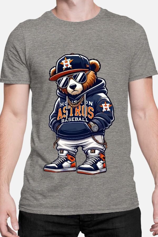 Astros bear - Tshirt Homme