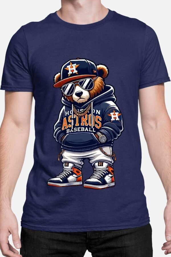 Astros bear - Tshirt Homme