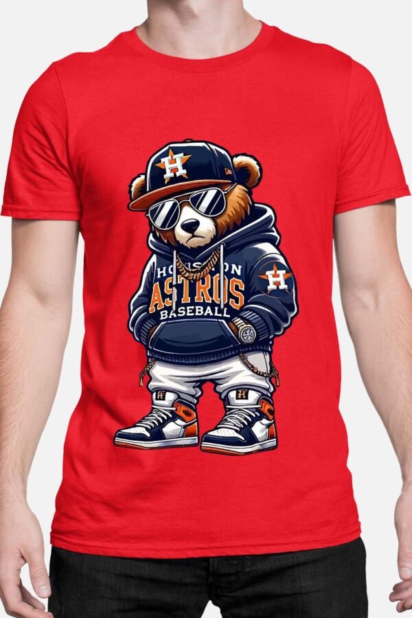 Astros bear - Tshirt Homme