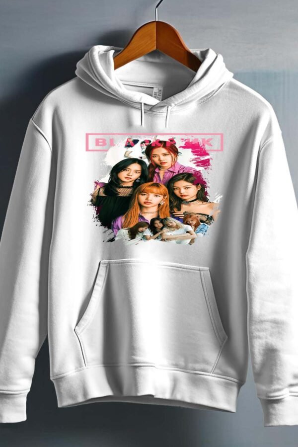 Sweat Capuche Fille en Gros | Black pink 3