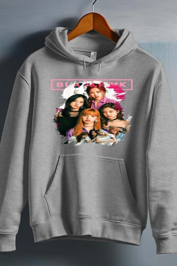 Sweat Capuche Fille en Gros | Black pink 3