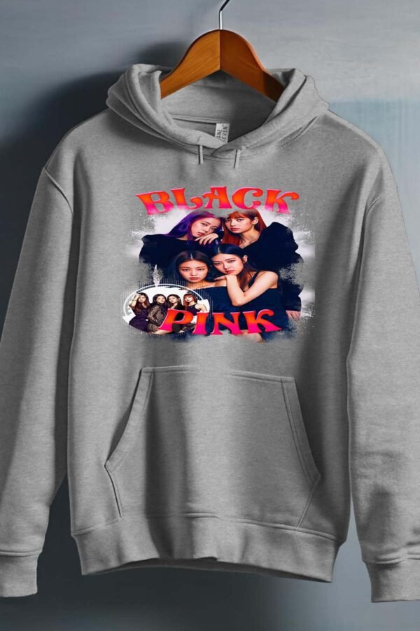 Sweat Capuche Fille en Gros | Black pink 4