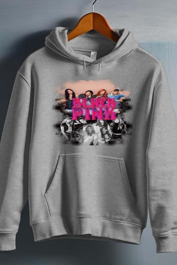 Sweat Capuche Fille en Gros | Black pink 5