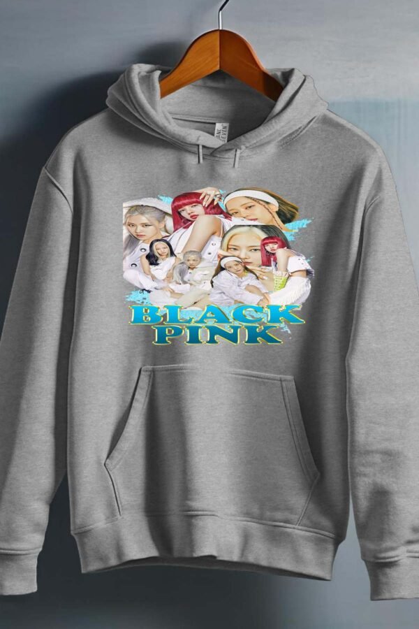 Sweat Capuche Fille en Gros | Black pink 8