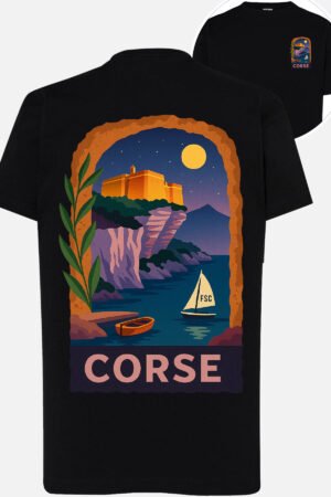 T-shirt Col Rond Fille - Corse pop voyage