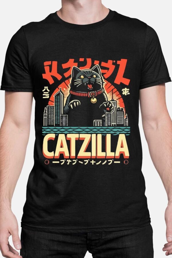Catzilla - Tshirt Homme