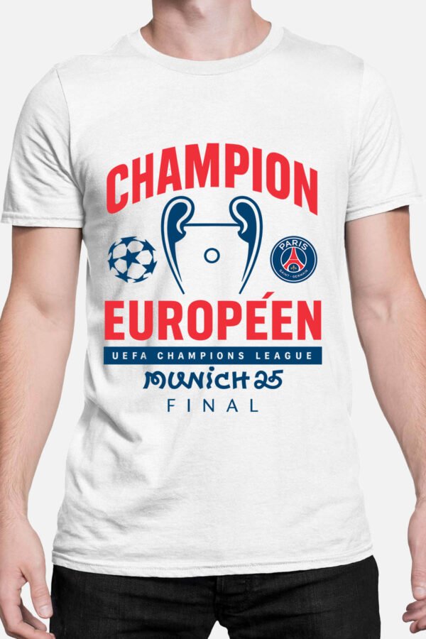 Champion européen psg - Tshirt Homme