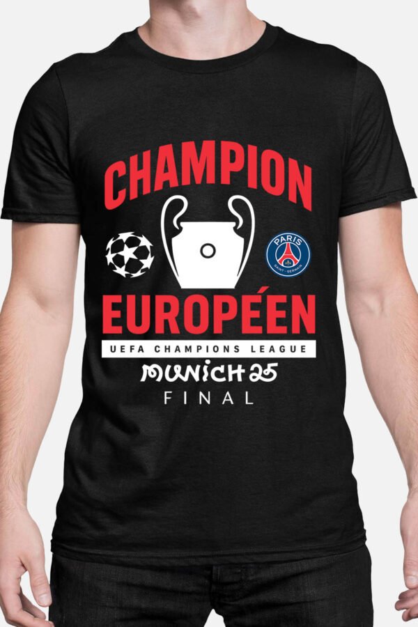 Champion européen psg - Tshirt Homme