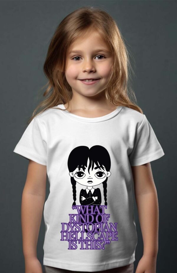 T-shirt Col Rond Fille - Chibi wedn