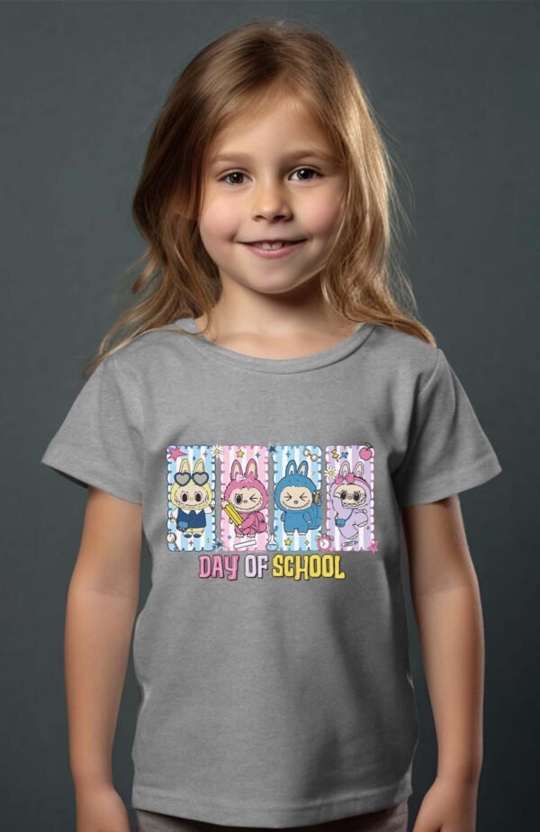 T-shirt Col Rond Fille - Day labu