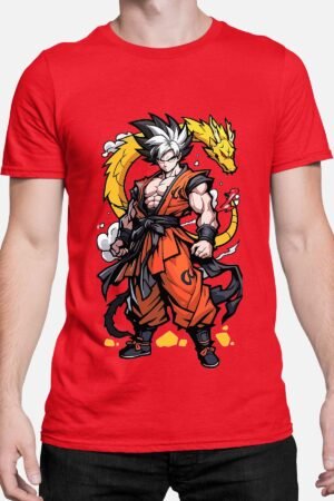 Dragon BZ – Tshirt Homme – Rouge
