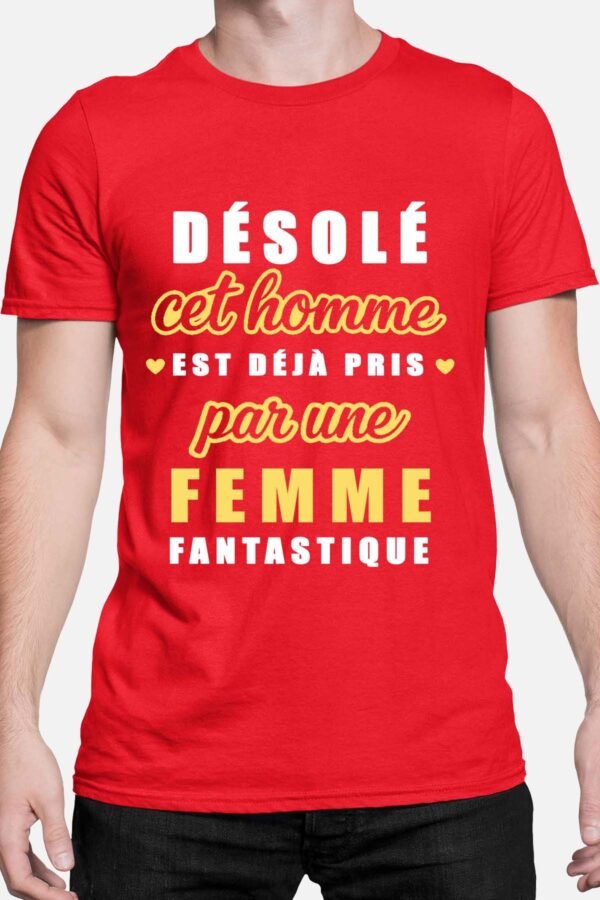 Désolé cet homme est déjà pris - Tshirt Homme