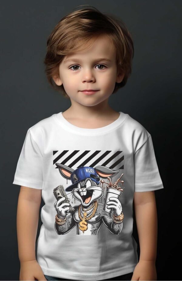 T-shirt Garçon en Gros | Faché bunny