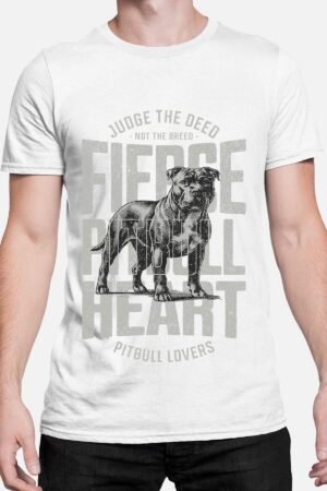 Fierce pitbull - Tshirt Homme