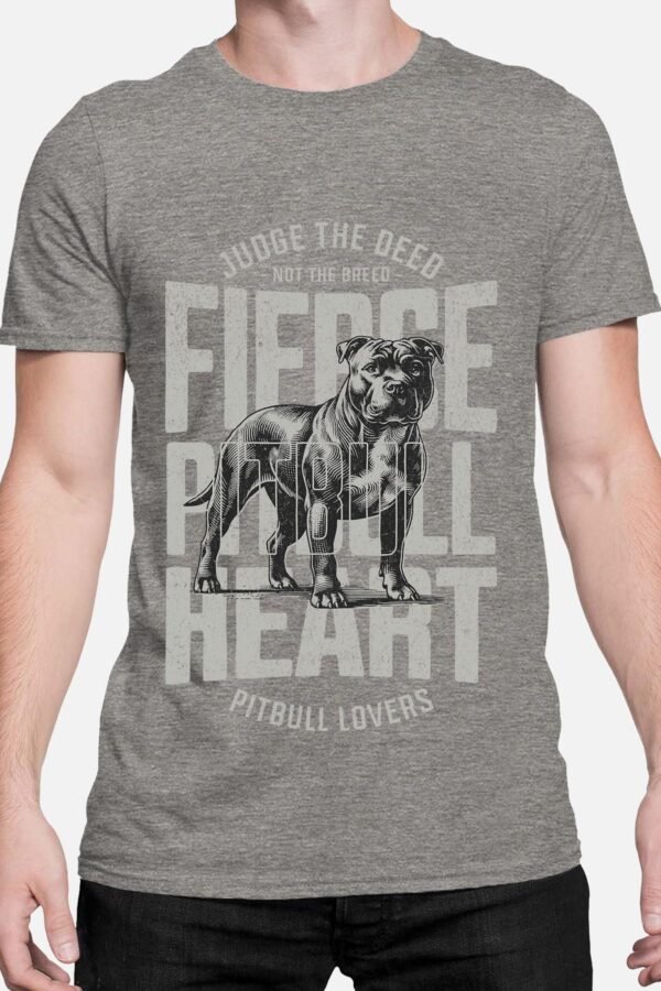 Fierce pitbull - Tshirt Homme