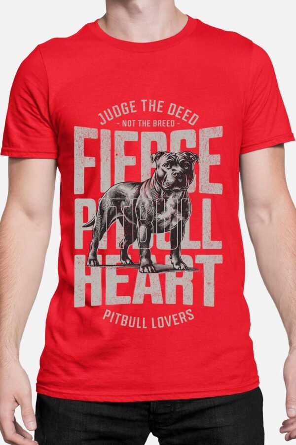 Fierce pitbull - Tshirt Homme