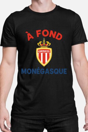 Fond monaco – Tshirt Homme – Noir