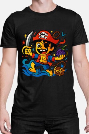 Foosha – Tshirt Homme – Noir