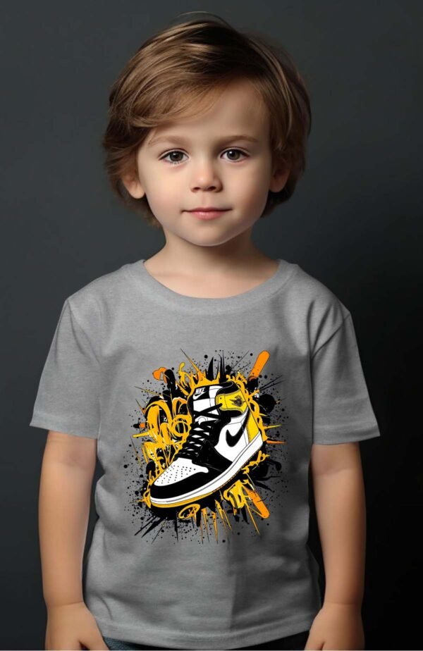 T-shirt Garçon en Gros | Force yellow