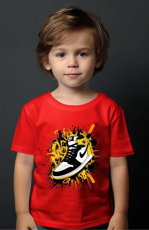 T-shirt Garçon en Gros | Force yellow