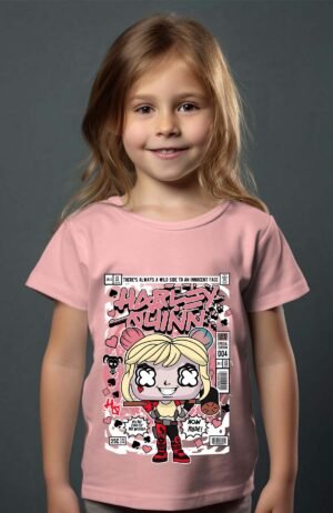 T-shirt Col Rond Fille - Harley funko