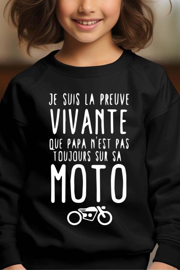 Sweat Col Rond Fille en Gros | La preuve moto