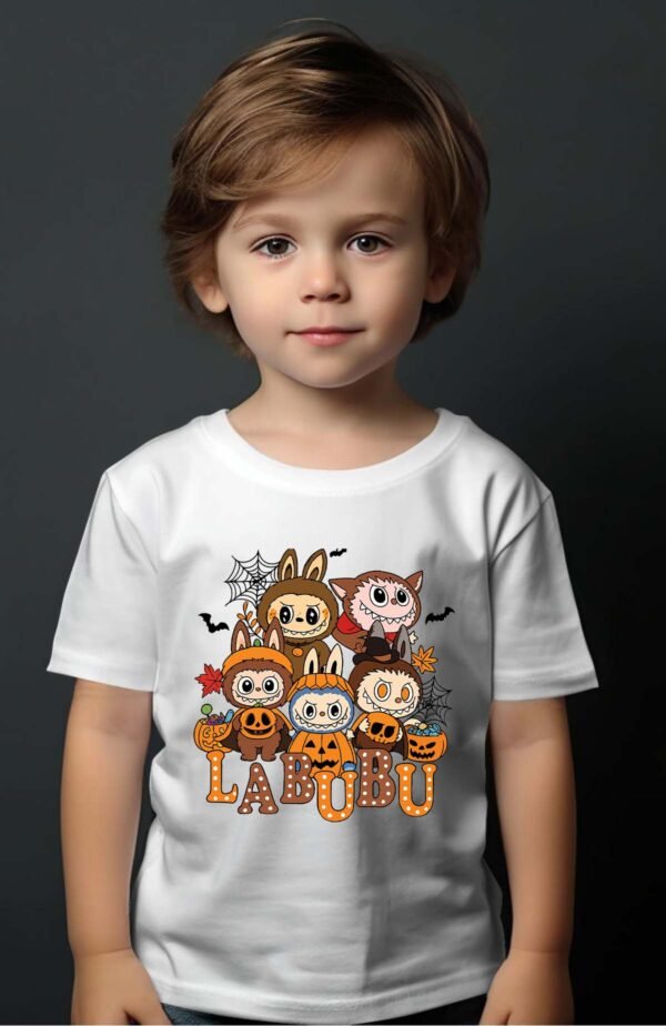 T-shirt Garçon en Gros | Labubu team halloween
