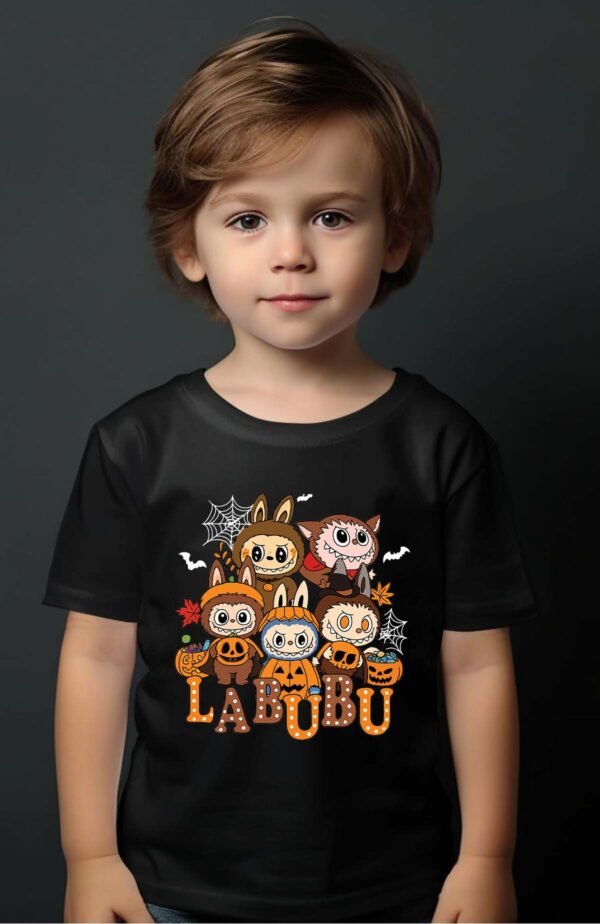 T-shirt Garçon en Gros | Labubu team halloween