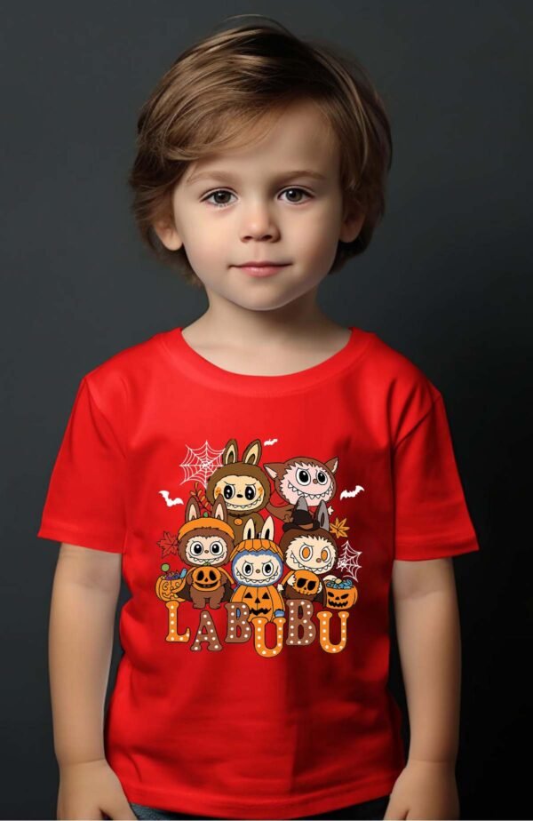 T-shirt Garçon en Gros | Labubu team halloween
