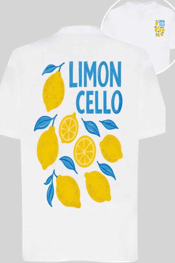 T-shirt Col Rond Fille - Limon cello