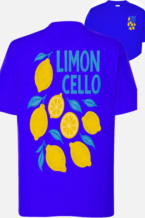 T-shirt Col Rond Fille - Limon cello
