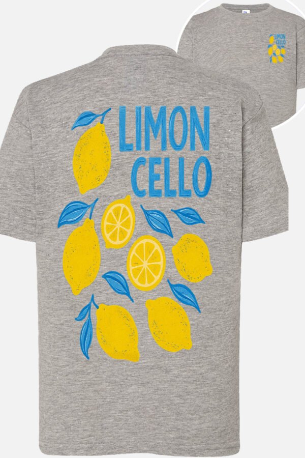 T-shirt Col Rond Fille - Limon cello