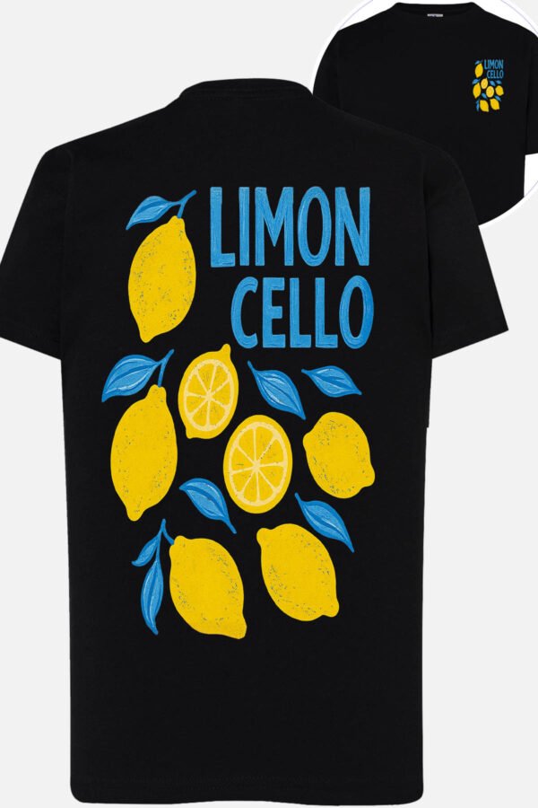 T-shirt Col Rond Fille - Limon cello