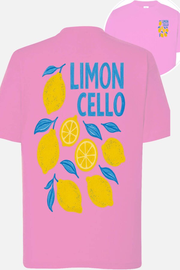 T-shirt Col Rond Fille - Limon cello