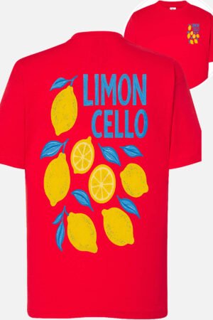 Limon cello – Tshirt Fille – Rouge