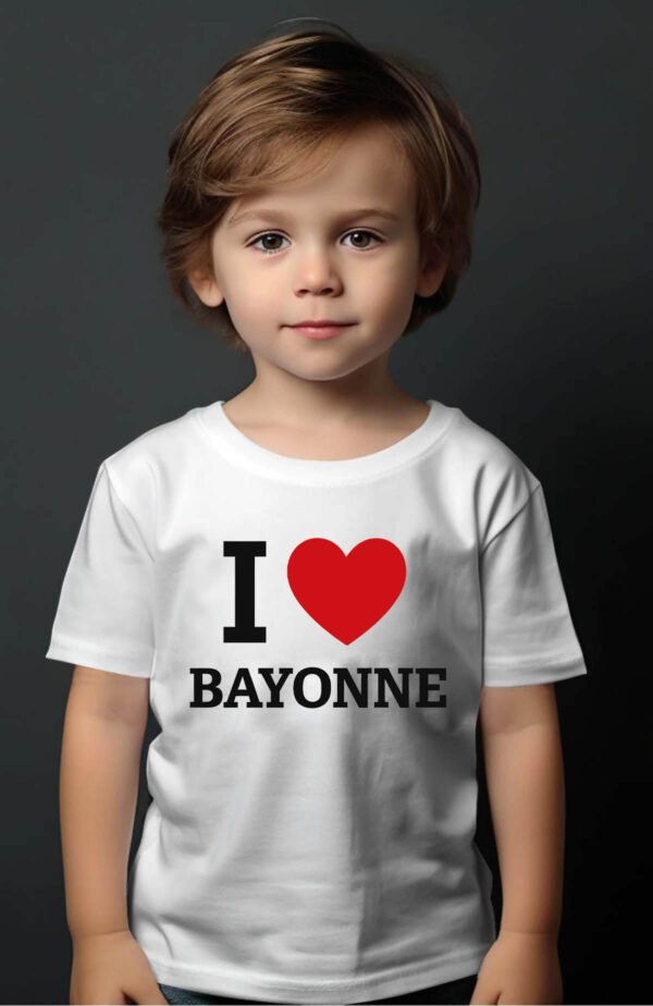 T-shirt Garçon en Gros | I love Bayonne