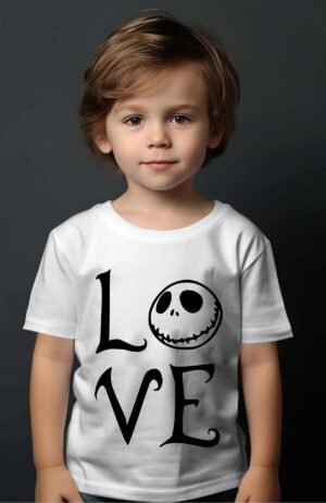 Love nightmare – Tshirt Garçon – Blanc