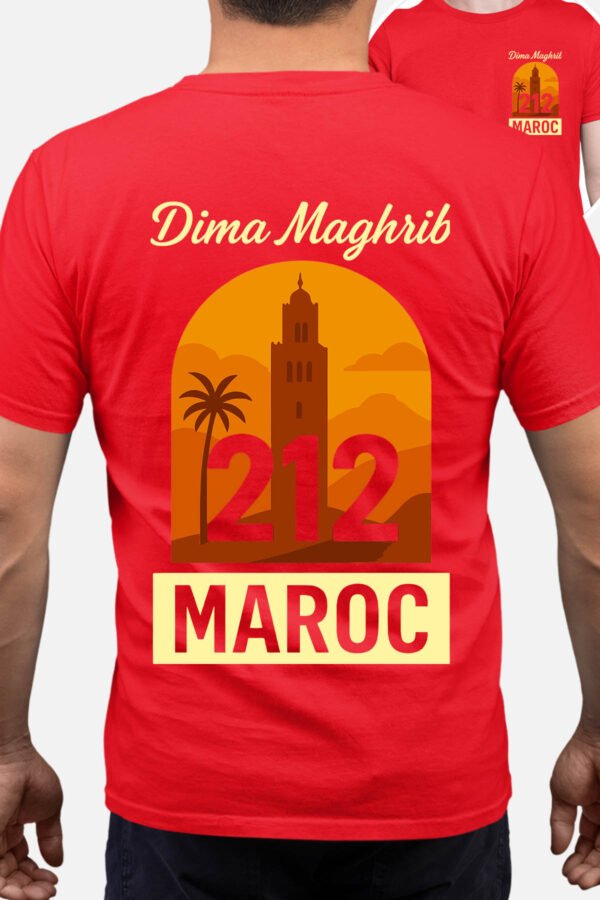 Maroc affiche - Tshirt Homme