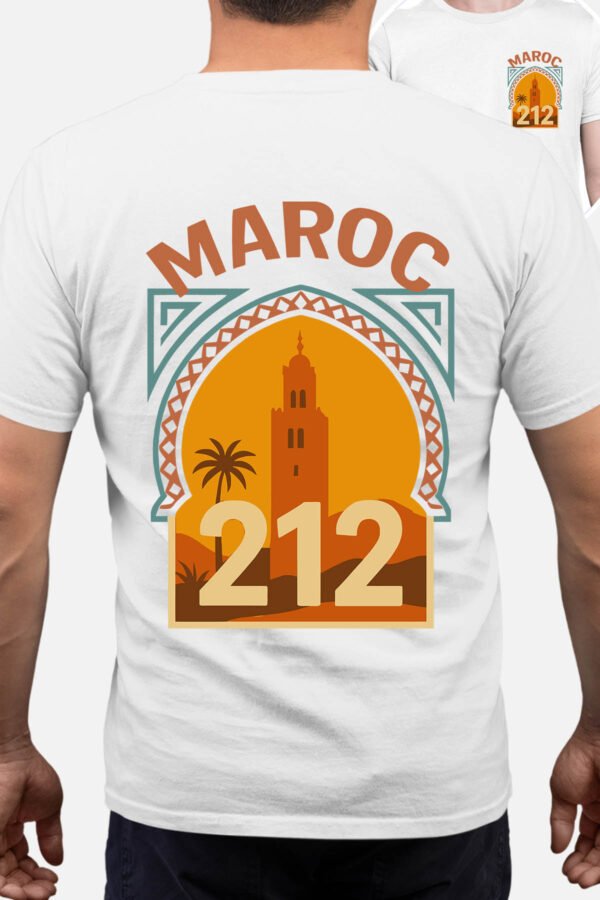 Maroc timbre - Tshirt Homme