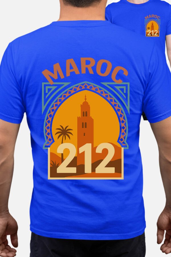 Maroc timbre - Tshirt Homme