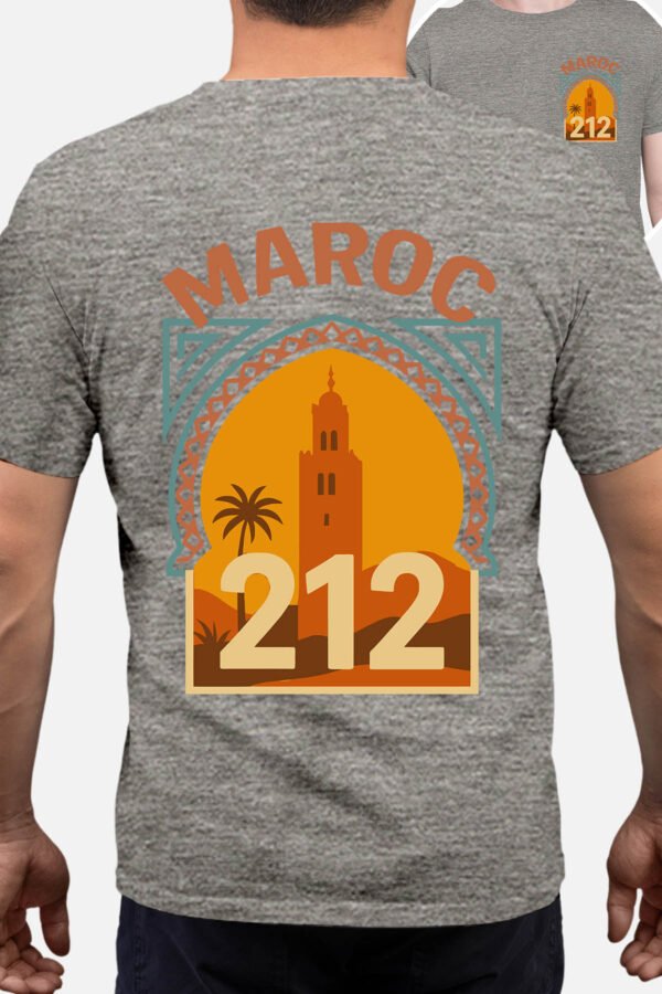 Maroc timbre - Tshirt Homme