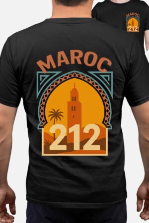 Maroc timbre - Tshirt Homme