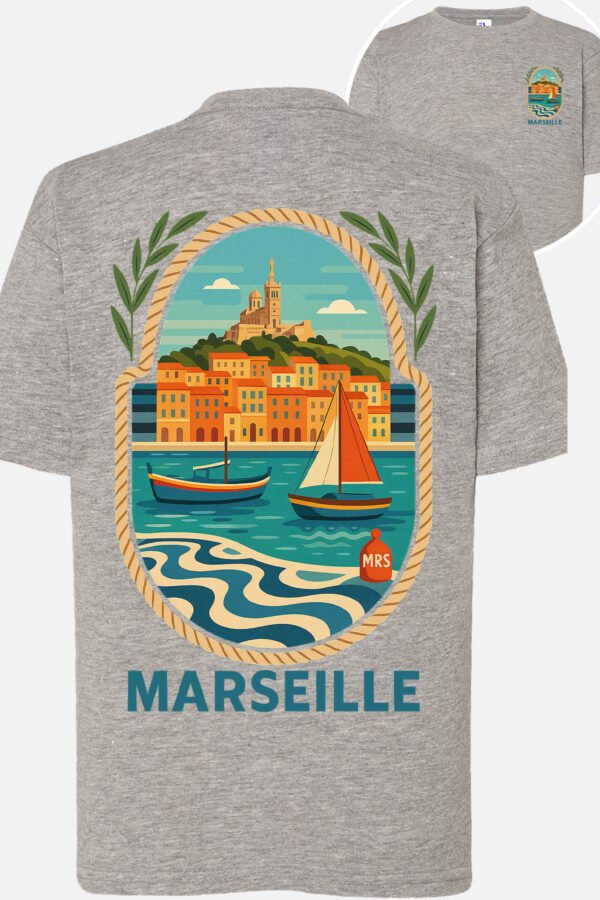 T-shirt Garçon en Gros | Marseille pop voyage
