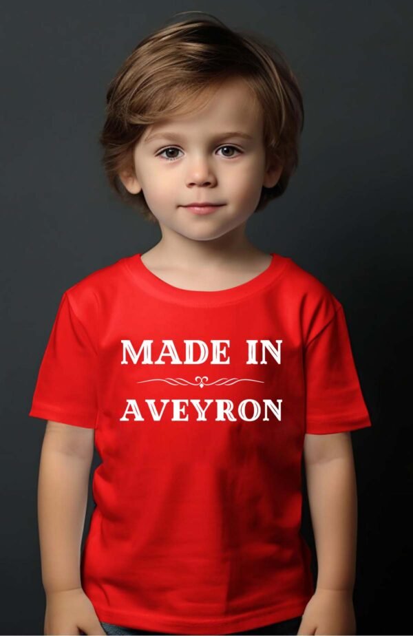 T-shirt Garçon en Gros | Made in Aveyron